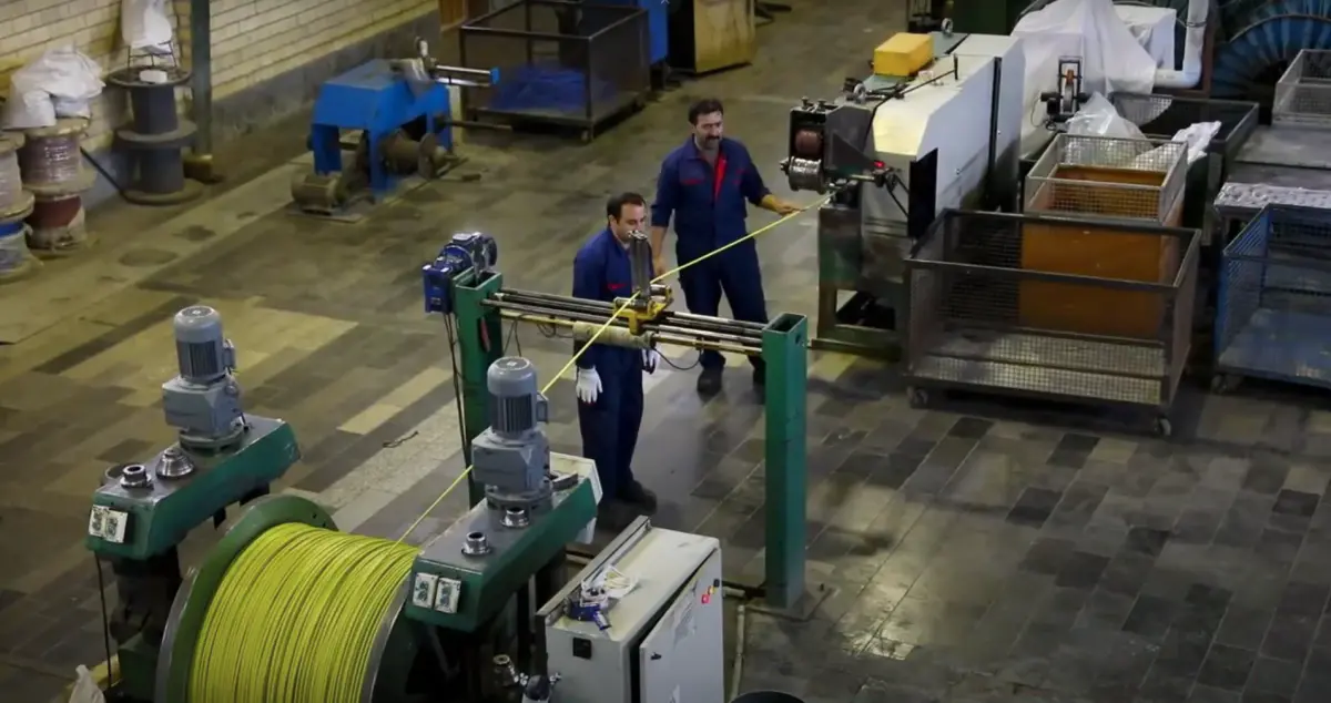 کارخانه کابل پیرانشهر 