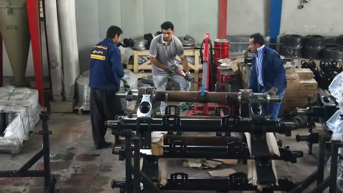 کارخانه قطعه سازی ماشین سنگین